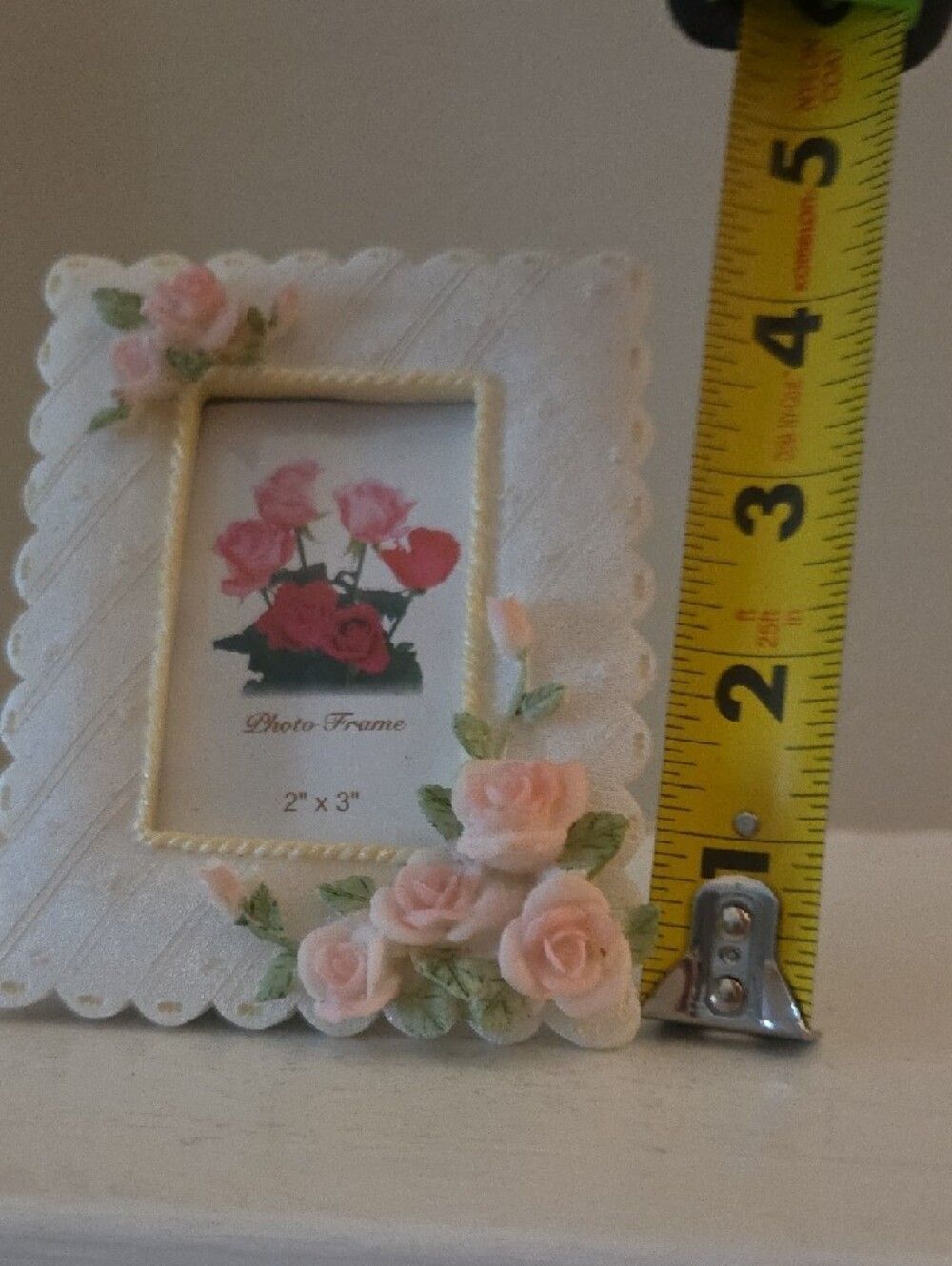 Ceramic Floral Photo Frame - Picture 7 of 8